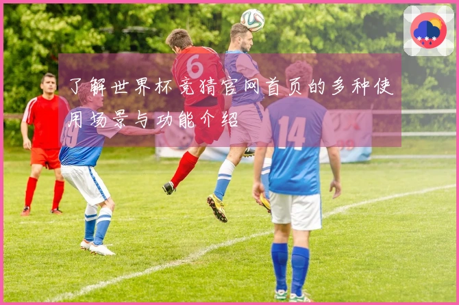 了解世界杯竞猜官网首页的多种使用场景与功能介绍